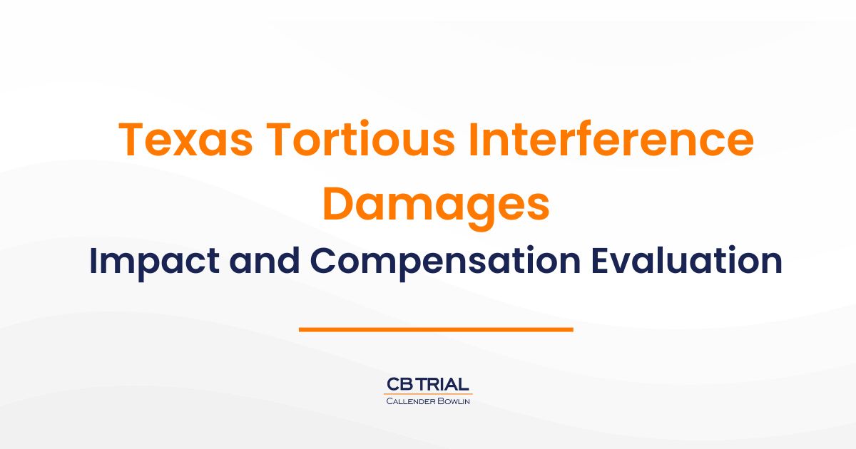 Tortious Interference Damages in TX