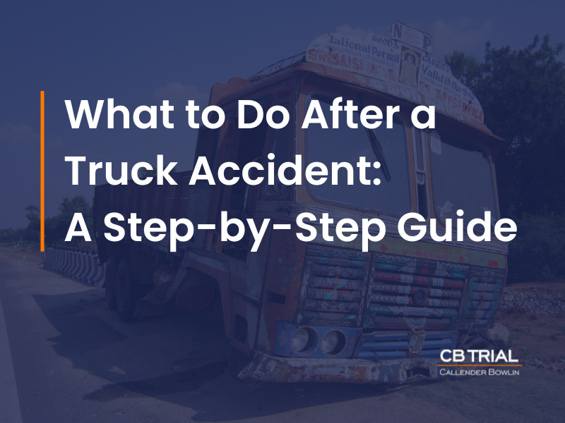 what to do after a truck accident