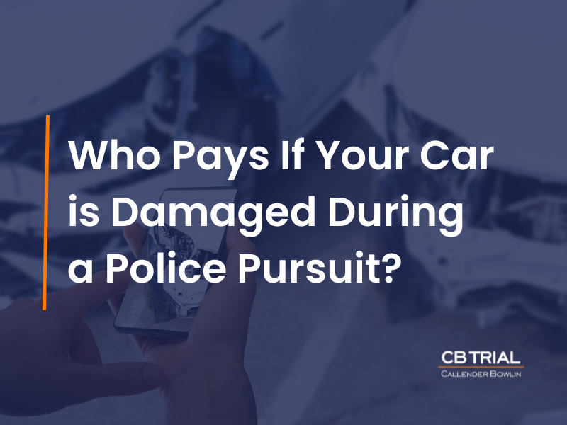Who Pays If Your Car is Damaged During a Police Pursuit